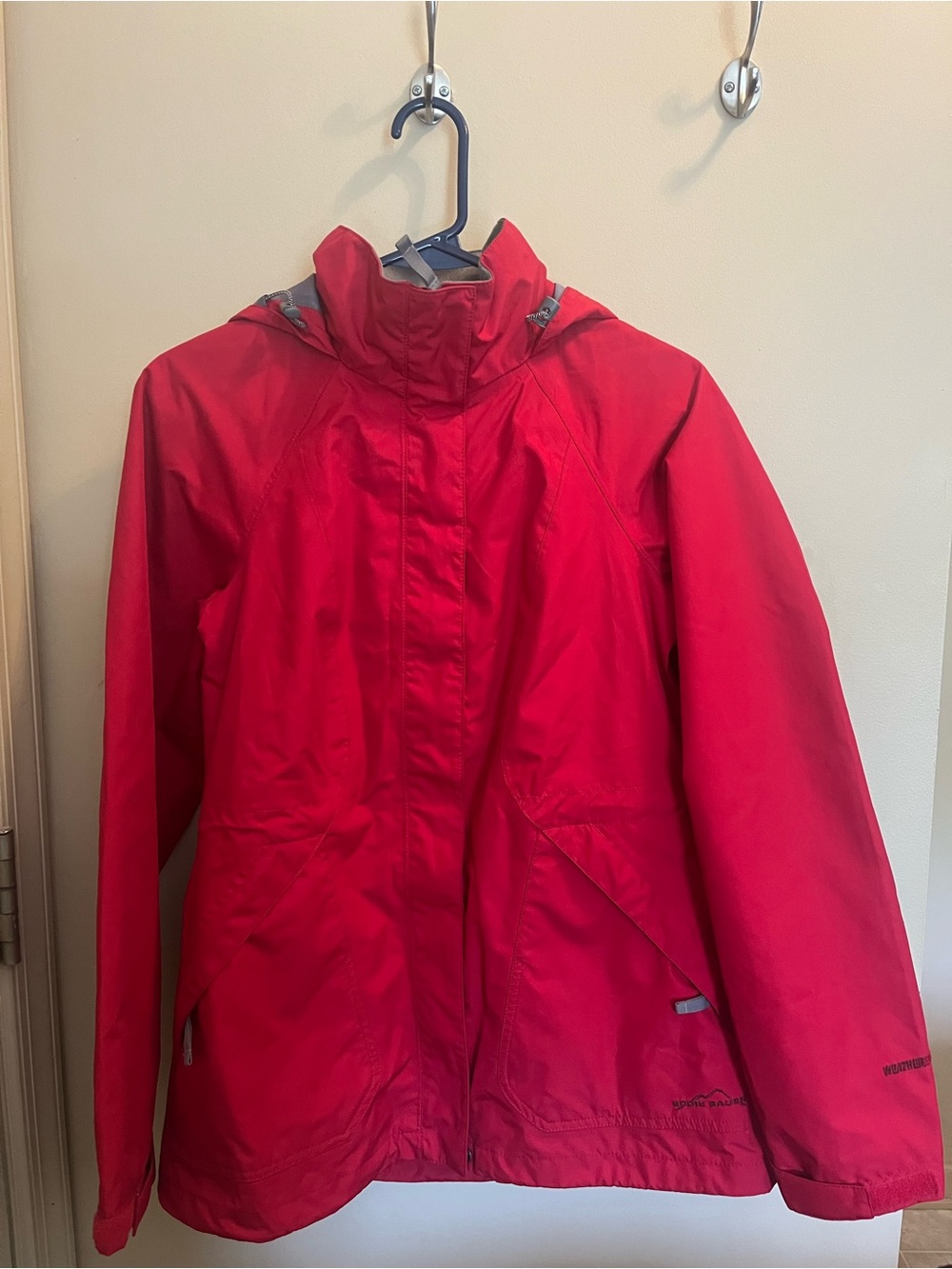 Eddie Bauer Red Women’s Rain Jacket